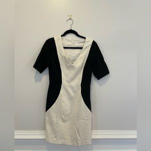 Trina Turk colorblock fitted dress